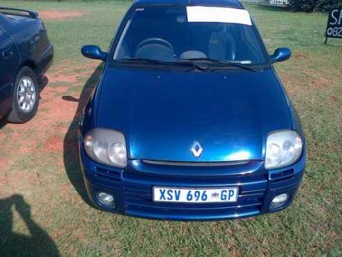 Renualt Clio 16valve 2ltr, 2002 model.