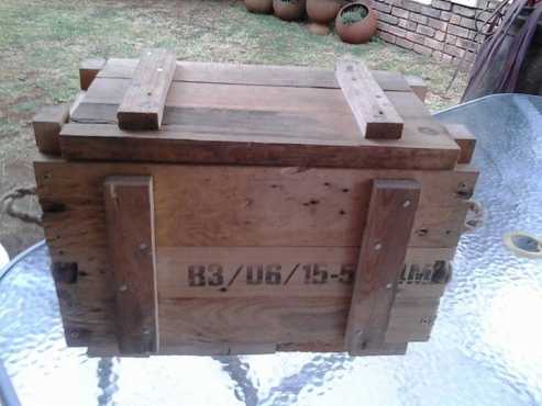 Replica hout ammo bokse