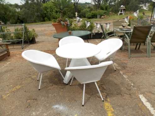 Retro Garden Set R4000.00 Restored amp Painted With A Base Coat.