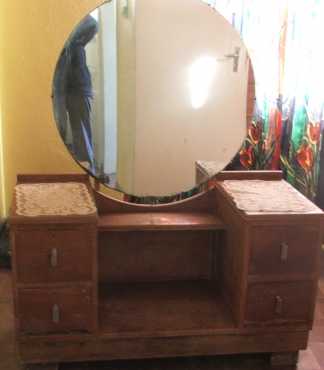 RHODESIAN TEAK DRESSING TABLE