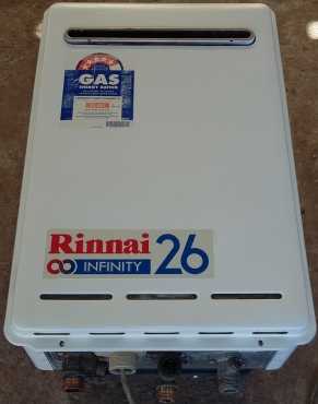 RINNAI26gasgeyser-2ndhand-newpriceR13500-AskingR5500-reasonableoffersconsidered