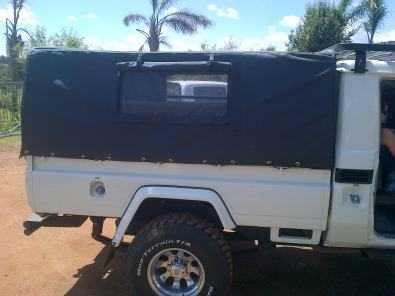 Ripstop canvas canopies