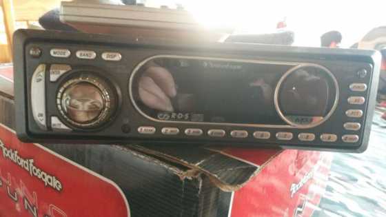 Rockford Fosgate Car Radio