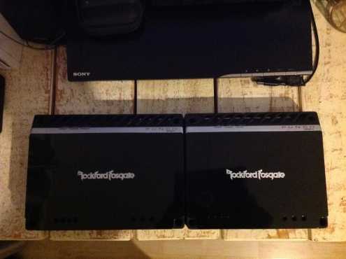 Rockford Fosgate p series amps