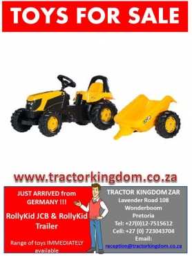 ROL012619 - Rollykid JCB with trailer