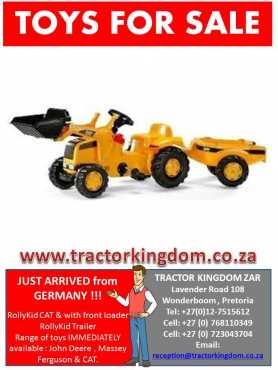 ROL023288 - Rollykid CAT with loader amp trailer