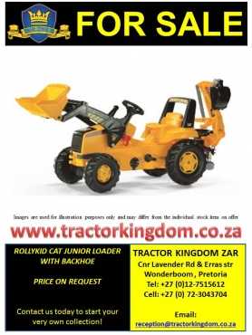 Rollykid CAT Junior Loader amp Backhoe