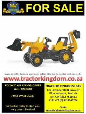 Rollykid JCB Junior Loader amp Backhoe