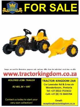 Rollykid JCB with trailer