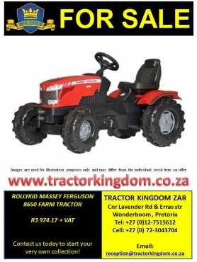 Rollykid Massey Ferguson 8650 Farm Tractor