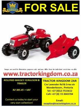 Rollykid Massey Ferguson with trailer