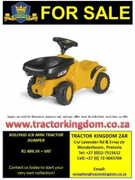 Rollykid Mini Tractor JCB Dumper