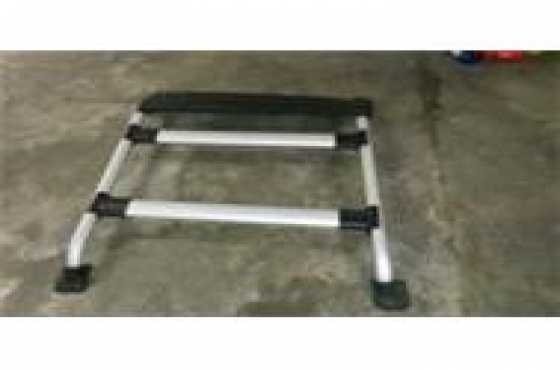Roof rack and side steps