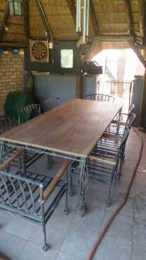 Rosewood Patio Set For Sale