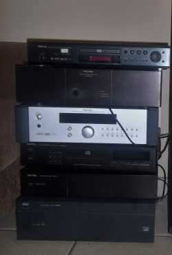 ROTEL amp DENON AUDIO EQUIPMENT