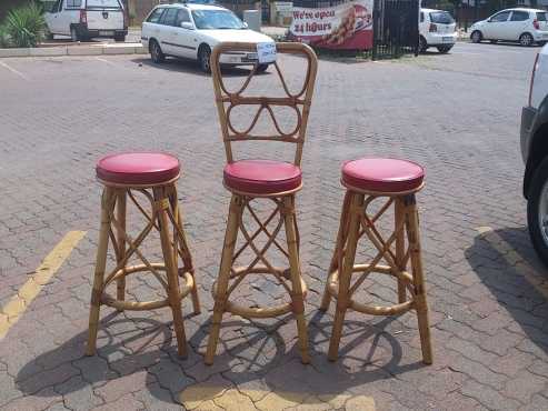 Rottang bar-stoele te koop in Pretoria Oos