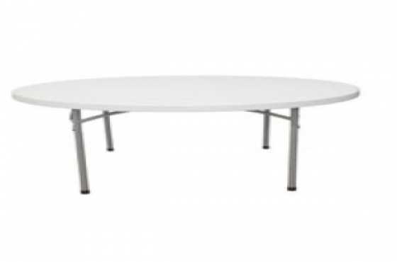 ROUND FOLDING TABLES 150 ROUND - 8-10 Seater