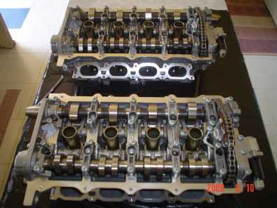 RS4 CYLINDER HEADS COMPLETE