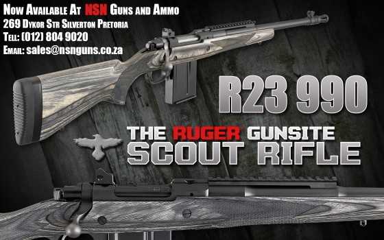 Ruger Gunsite Scoute 308rem rifle