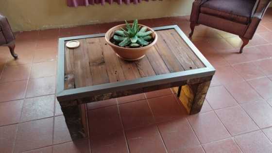 rustic coffee table