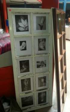 Rustic wooden photo and mirror frames