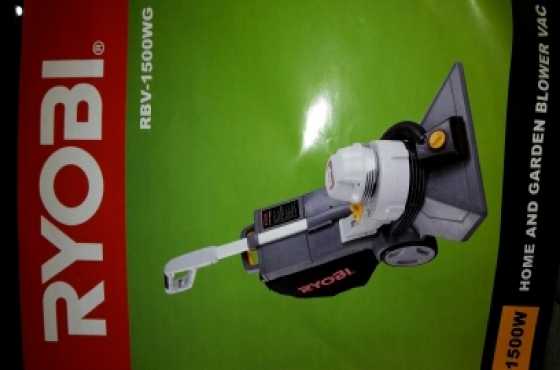 Ryobi garden blower and vacuum