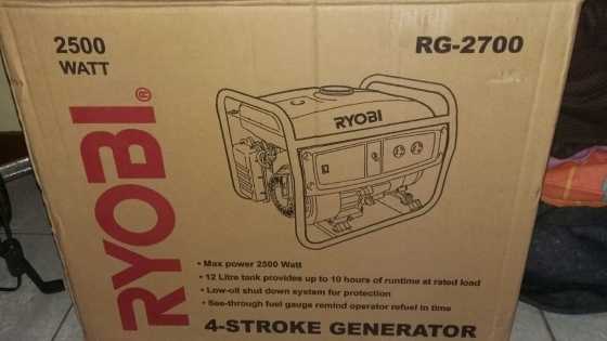 RYOBI  RG-2700A Generator