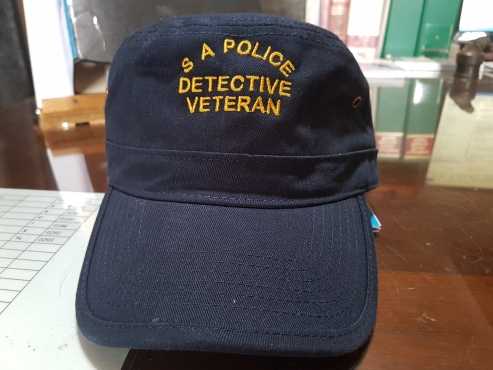 S A POLICE DETECTIVE VETERAN CAP