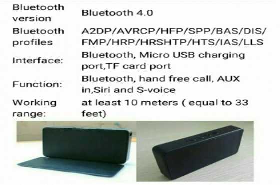 S96 Bluetooth speaker with built-in power bank