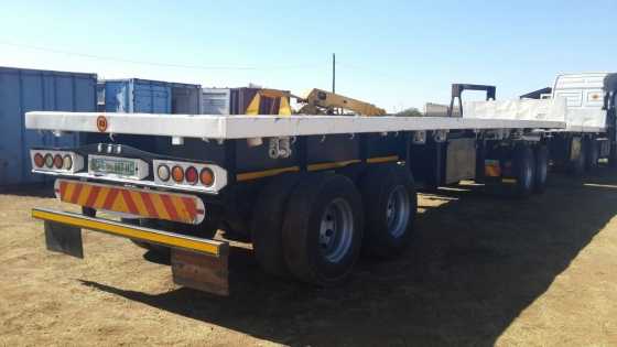 S.A. Truck bodies flat deck superlink 1997