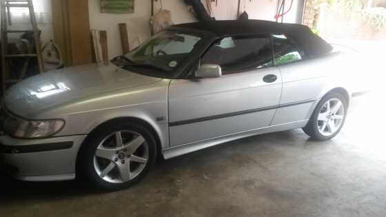 SAAB 9.3 CONVERTIBLE  2001  R 30 000 (negotiable)