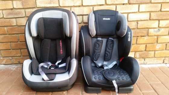 Safeway Titan amp Chelino Racer Car and Booster Seats (Group 9 - 36kg)