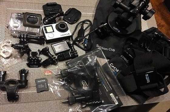 sales on GoPro HERO4 HERO 4 Camera 4K bundle 10 kit
