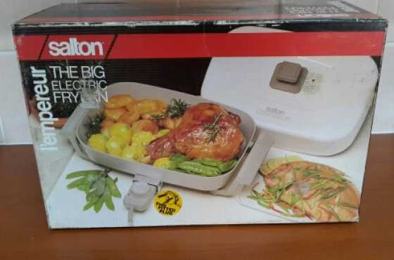 Salton lempereur electric non-stick frying pan