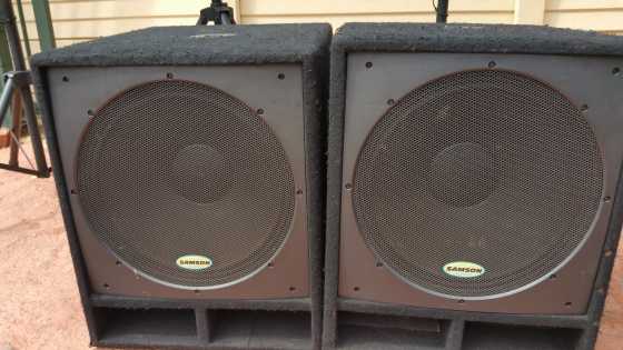 Samsong Bass speakers