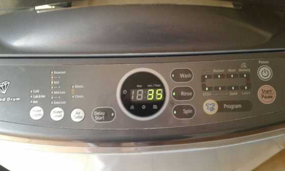 Samsung 13kg toploader Excellent condition