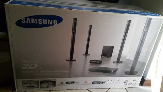 Samsung 3D Blu ray home entertainment system