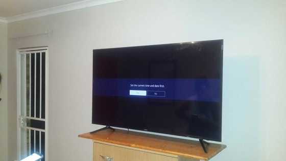 Samsung 4k UHD Smart tv 55quot