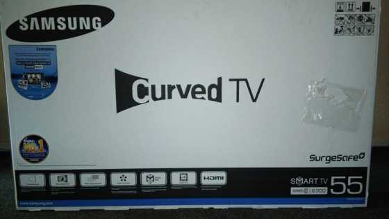 Samsung 55 inch CURVE TV