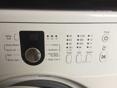 Samsung 7kg front load washing machine