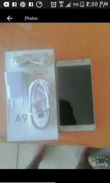 Samsung A9 with box and all its accessories