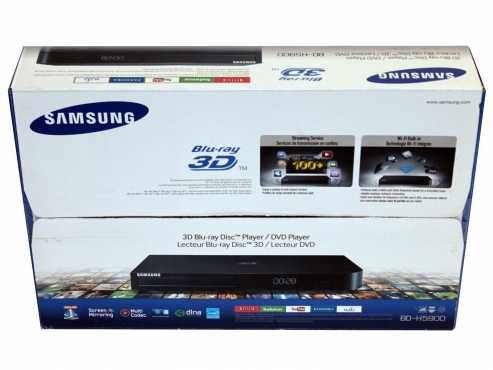 Samsung Blu ray 3D DVD