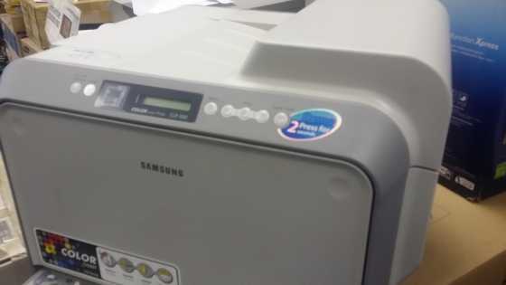 SAMSUNG COLOR PRINTER CLP-500 (DEMOOPEN BOX)