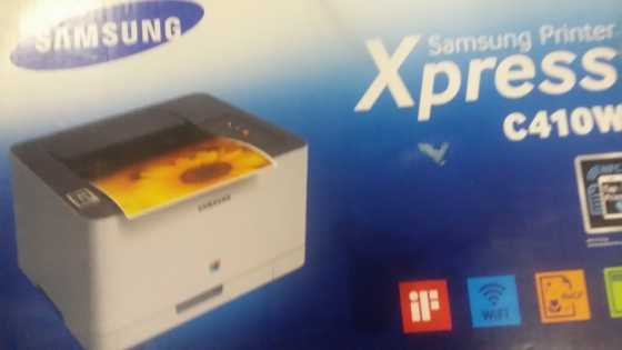 SAMSUNG COLOR PRINTER SL-C410W (DEMOOPEN BOX)