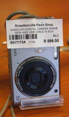 Samsung Digital Camera S017172A