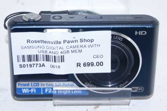 Samsung Digital Camera S019773A Rosettenvillepawnshop