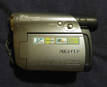 SAMSUNG DVD CAMERA RECORDER