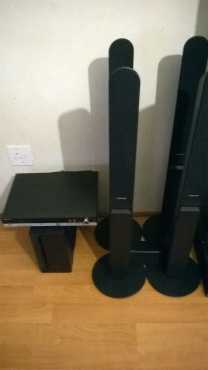 Samsung DVD home theater system plus TV for sale