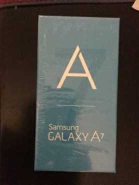 Samsung Galaxy A7 16GB Midnight black.