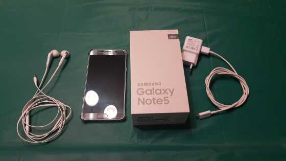 Samsung Galaxy Note 5 excellent condition